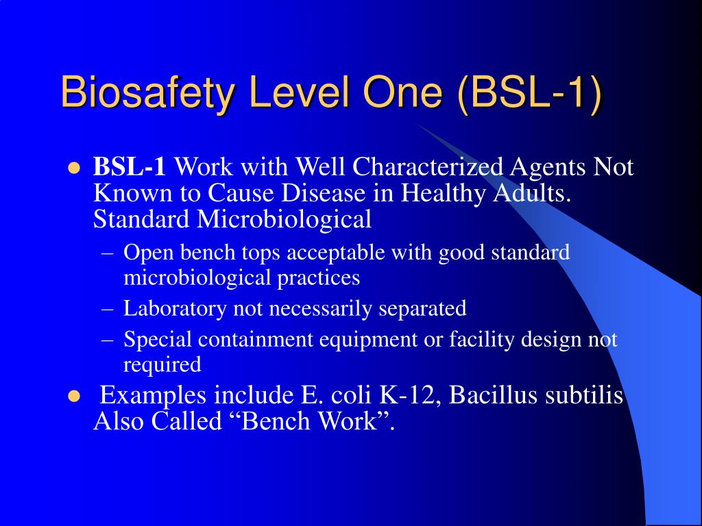 PPT Biosafety in the Workplace PowerPoint Presentation, free download ID3792632