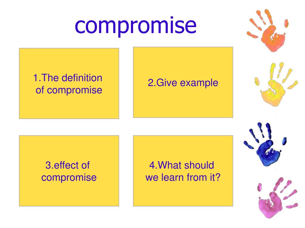 PPT Compromise PowerPoint Presentation Free Download ID 3792756