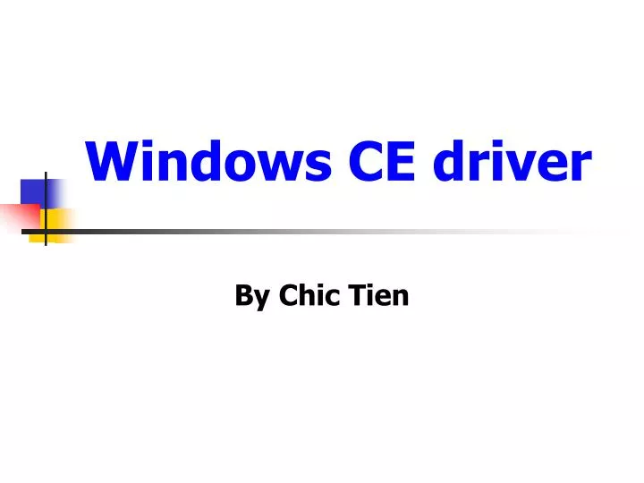 Chic Driver Download For Windows Chic Driver Download For Windows