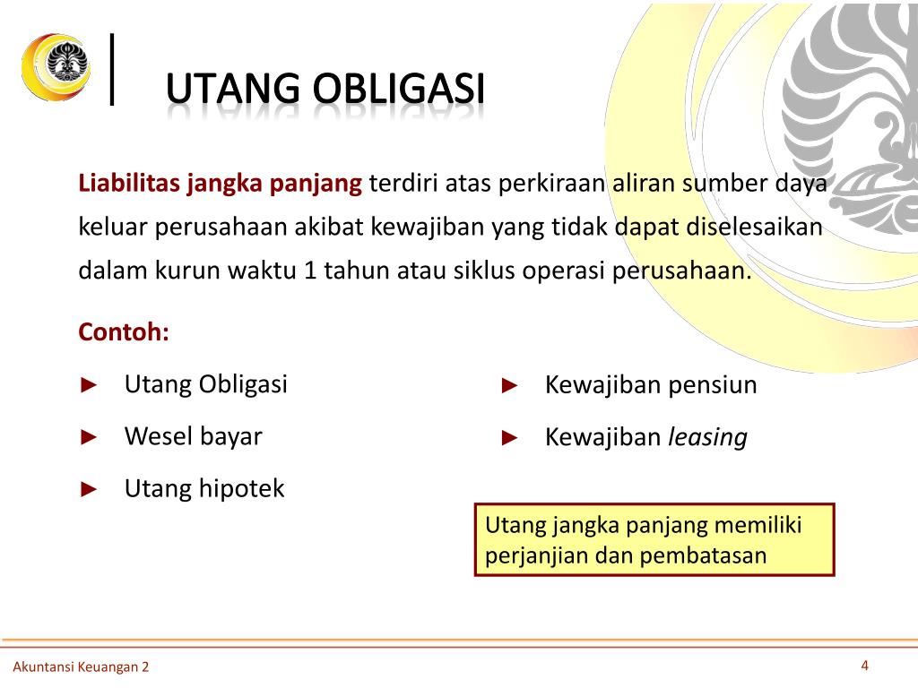 Ppt Liabilitas Jangka Panjang Powerpoint Presentation Id