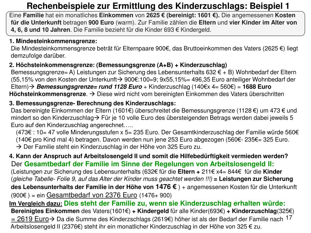 PPT Kinderzuschlag PowerPoint Presentation, free download ID3795627