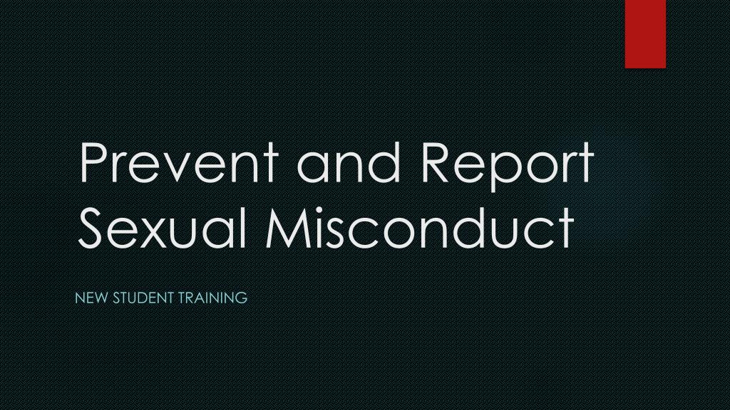 Ppt Prevent And Report Sexual Misconduct Powerpoint Presentation Free Download Id3797377 8661