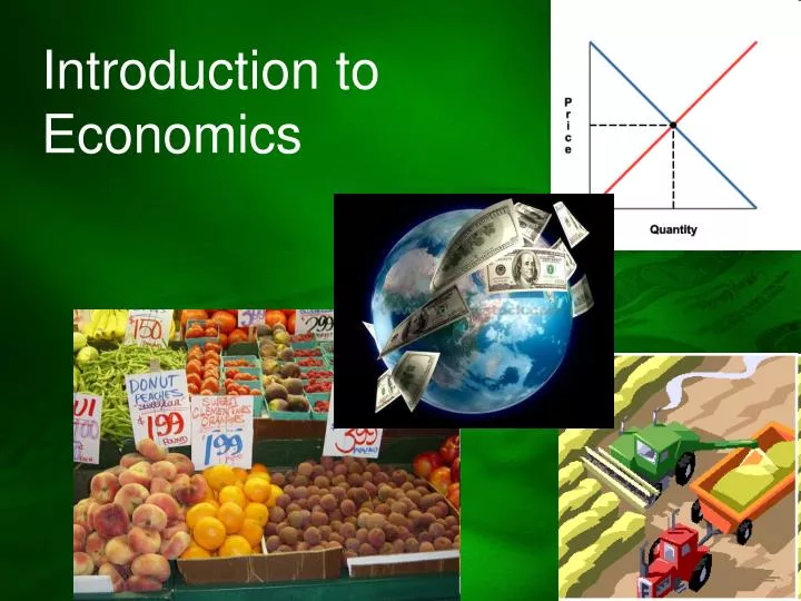 powerpoint presentation about economics