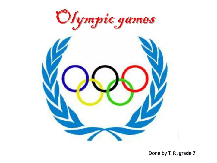 olympic games n.