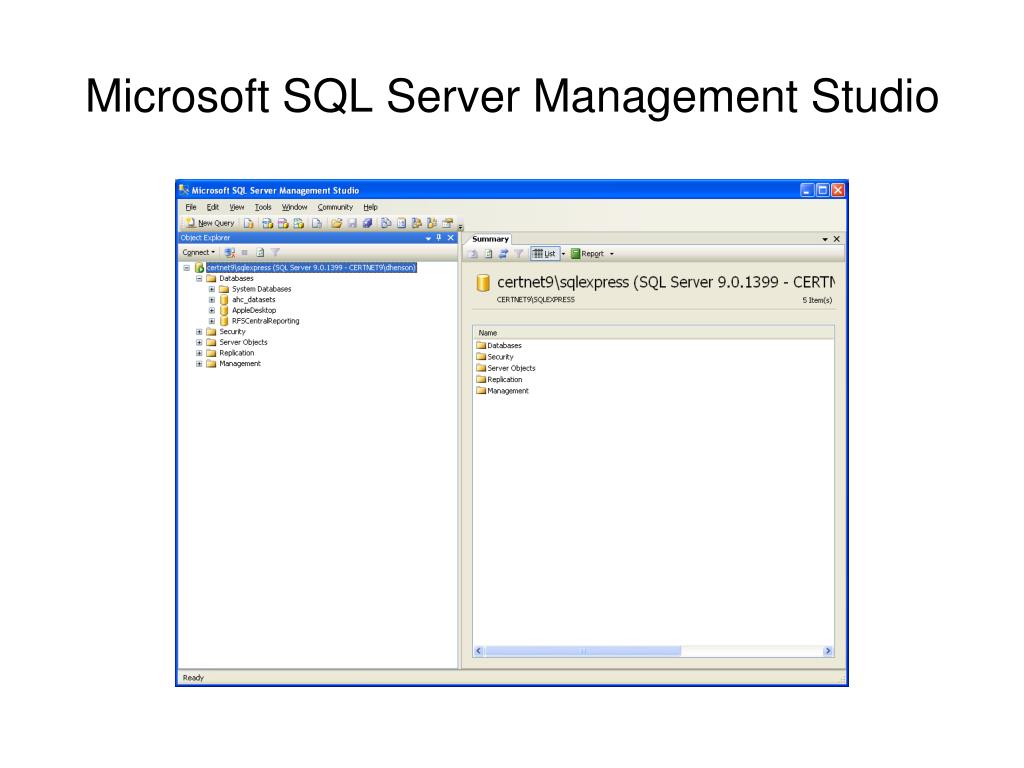 PPT - Programming Microsoft SQL Server PowerPoint Presentation, free  download - ID:3799702