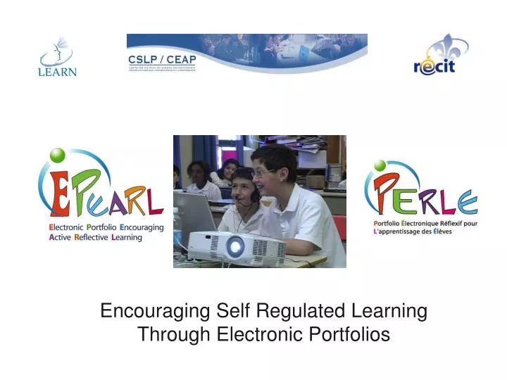 encouraging self regulated learning through electronic portfolios n.