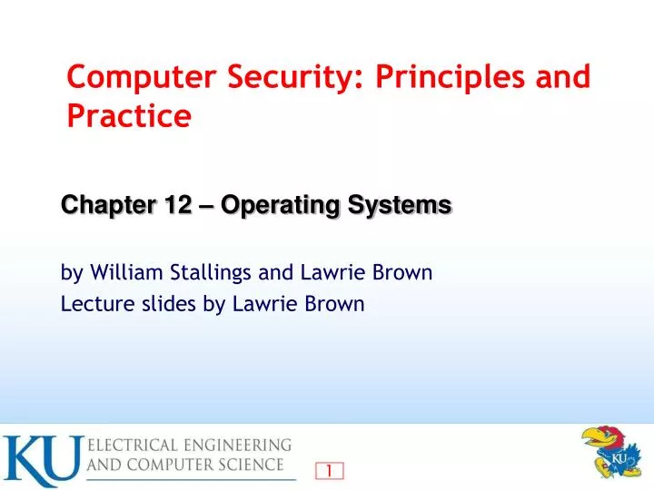 PPT Computer Security Principles and Practice PowerPoint