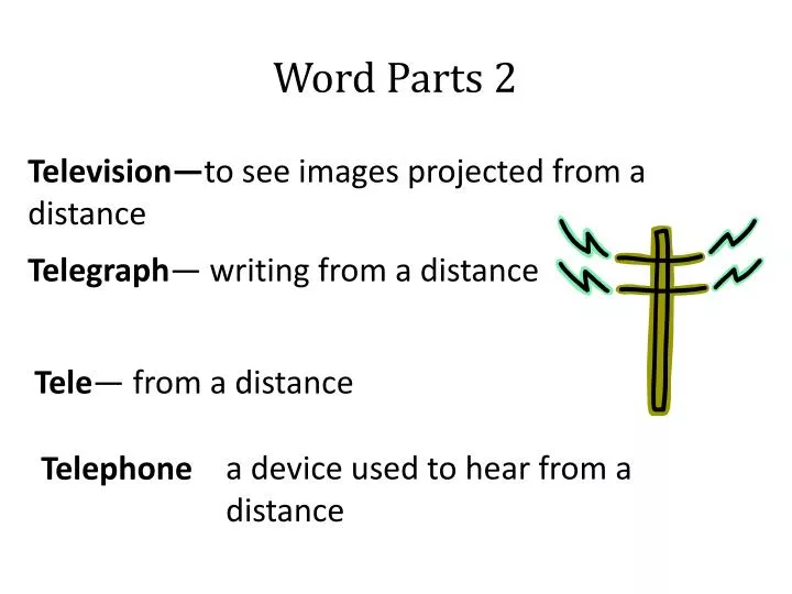 word parts 2 n.