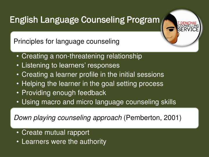 Masters thesis counseling
