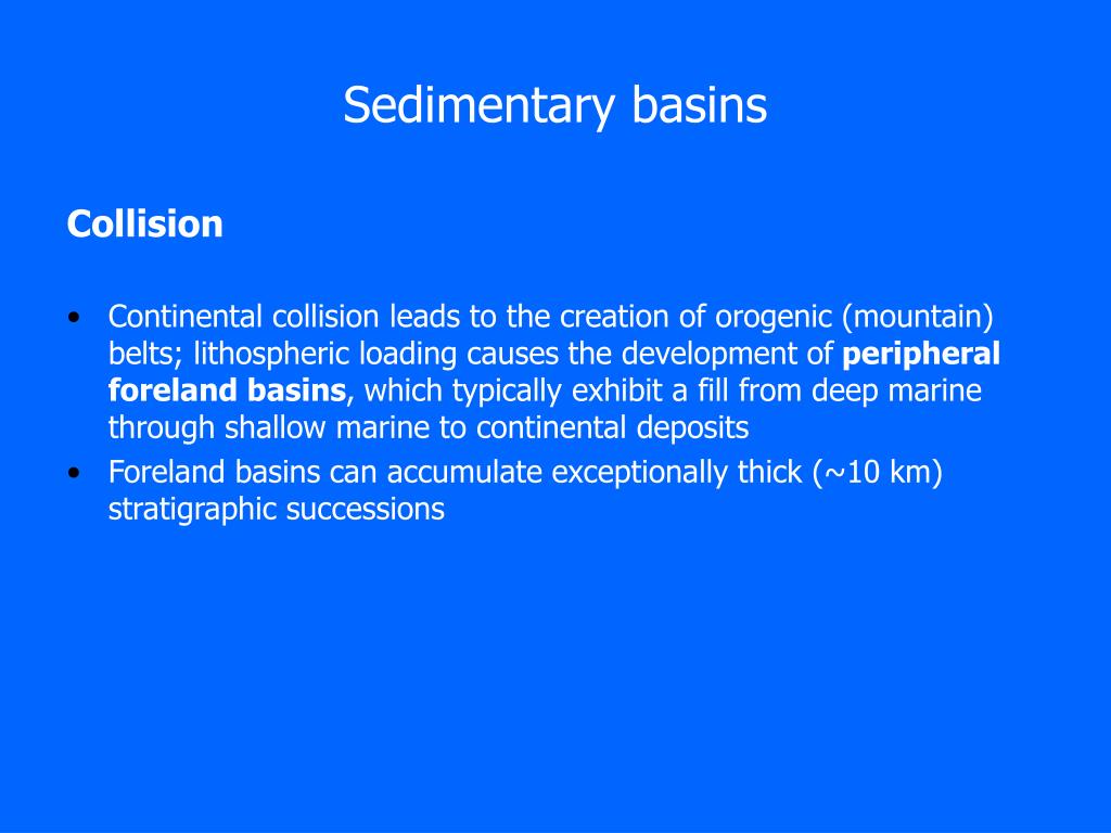 PPT - Sedimentary basins PowerPoint Presentation, free download - ID ...