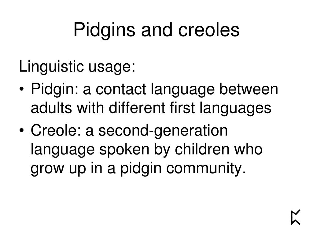 an introduction to pidgins and creoles an introduction to pidgins and creoles