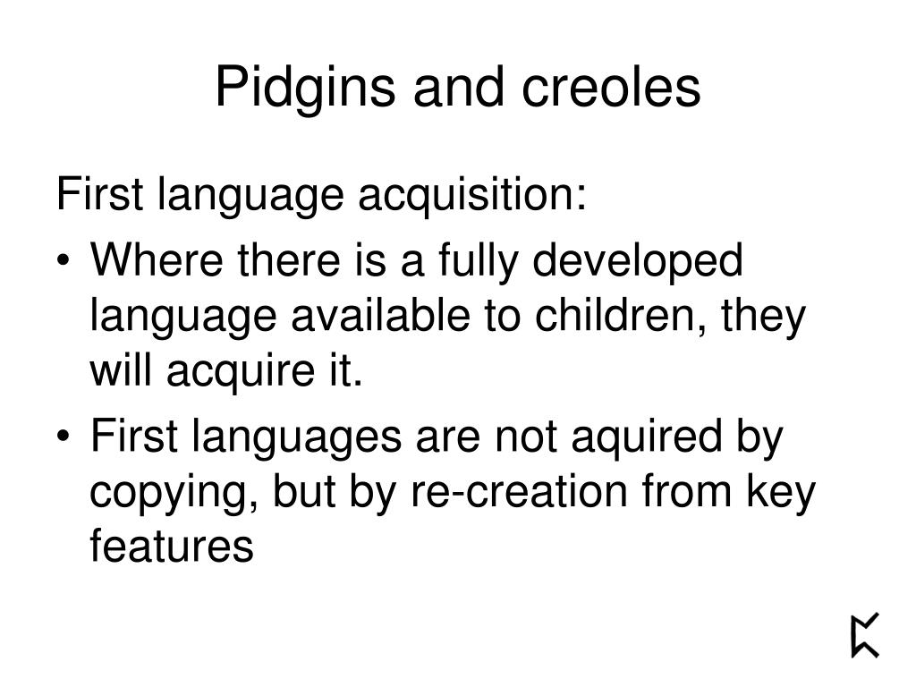 pidgin and creole examples pidgin and creole examples