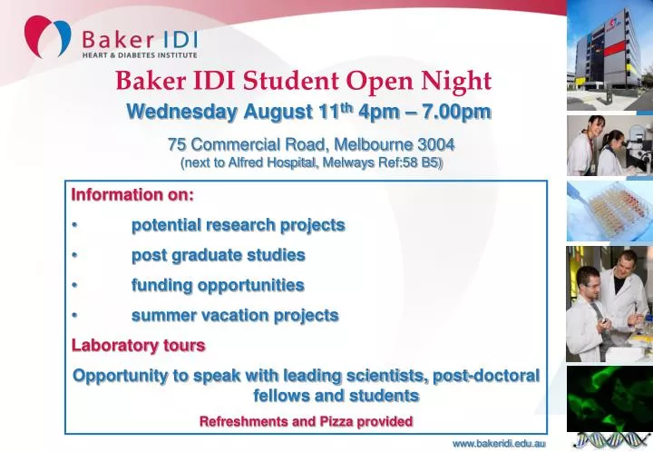 baker idi student open night n.