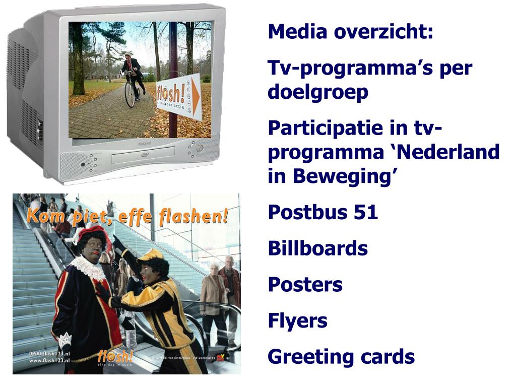 PPT Media overzicht Tvprogramma’s per doelgroep Participatie in tvprogramma ‘Nederland