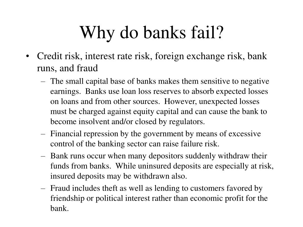 PPT The Bank Regulatory Environment PowerPoint Presentation, free