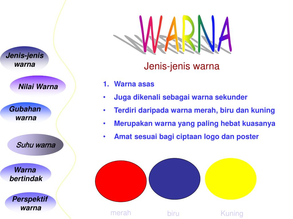  Jenis Warna  Merah Desainrumahid com