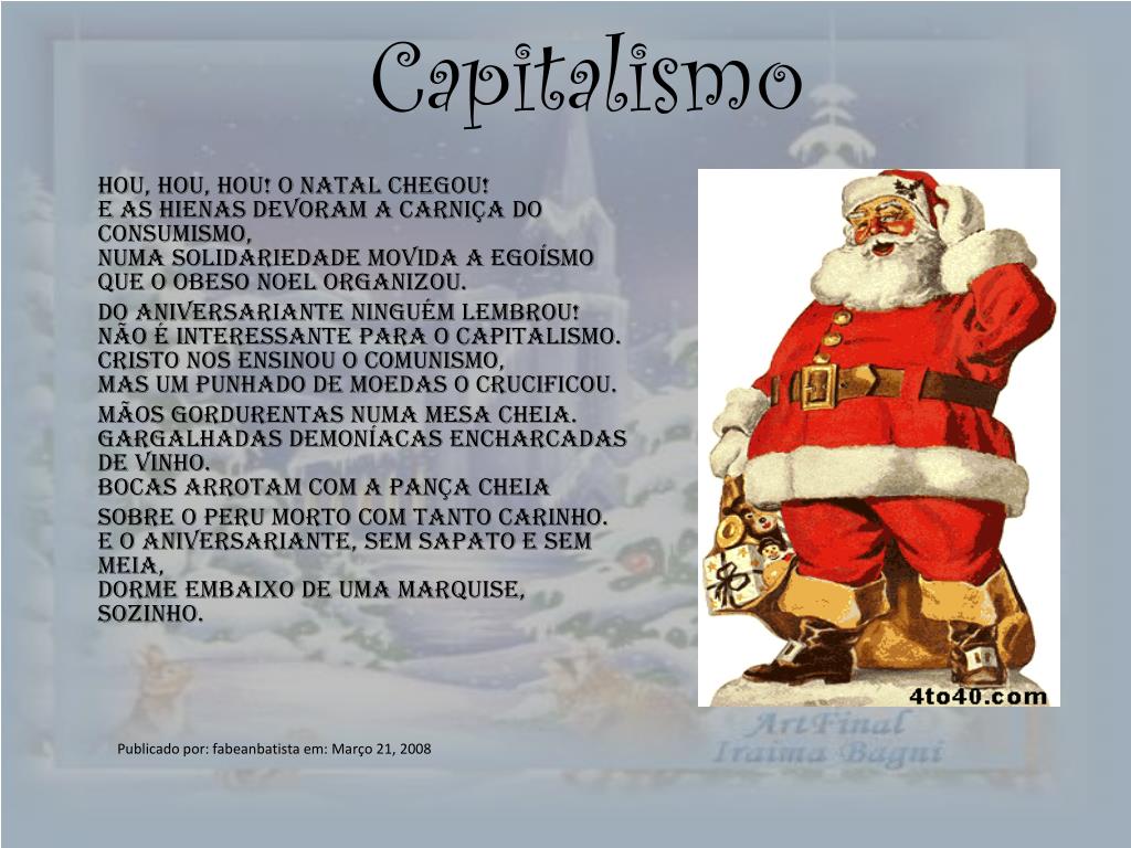 Hou hou hou! Feliz Natal! 