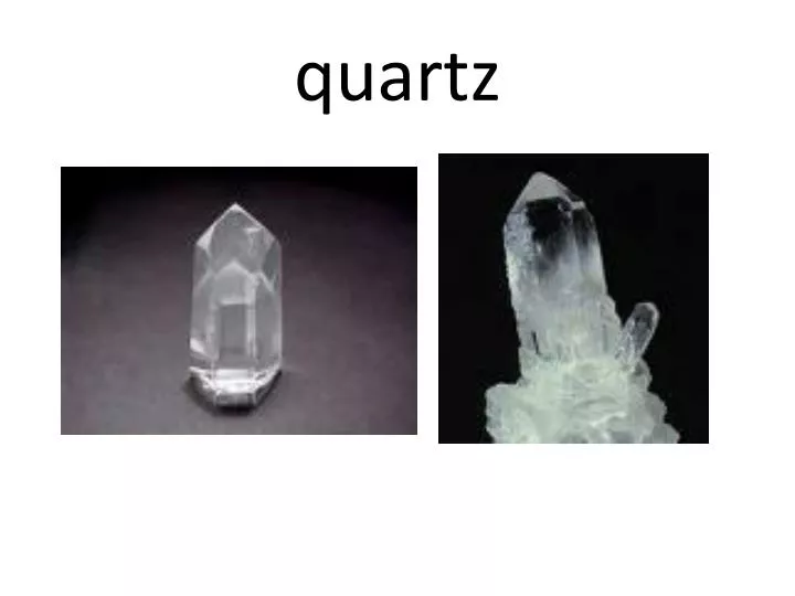 quartz n.