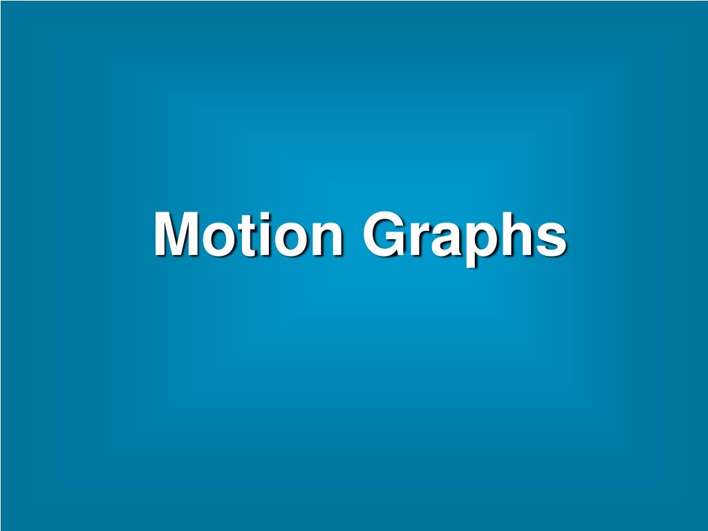 Interpreting Motion Graphs. Motion A change in position measured by  distance and time. - ppt download