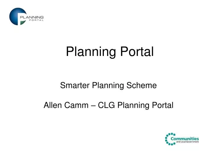 planning portal n.