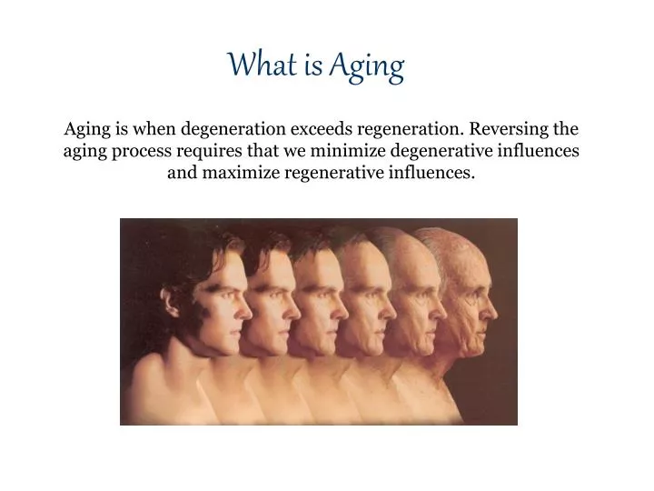 What Is Aging