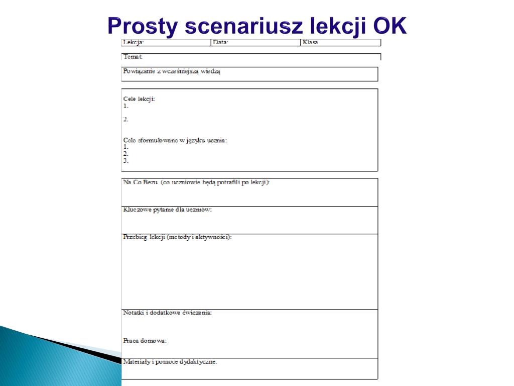 Ocenianie Kształtujące Scenariusz Lekcji Języka Polskiego