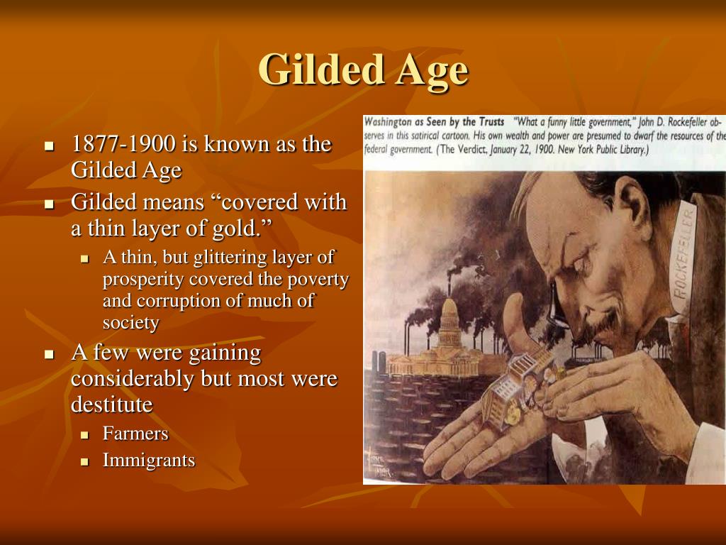 PPT Gilded Age PowerPoint Presentation, free download ID3813672