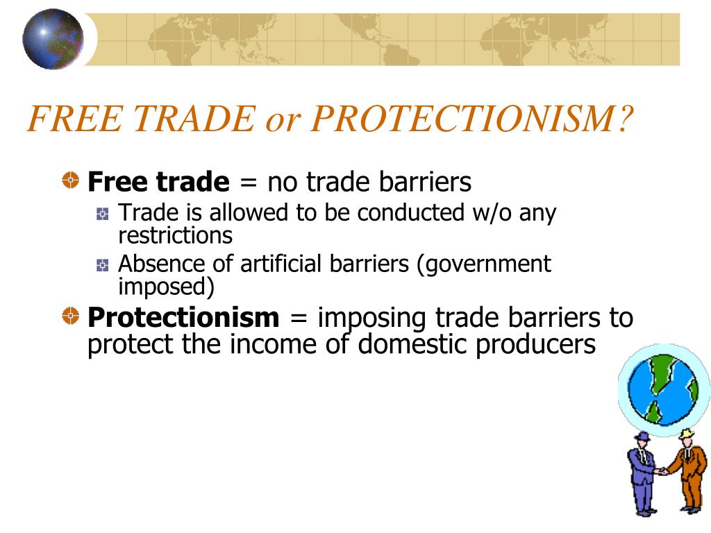 free trade or protection a literature review on trade barriers