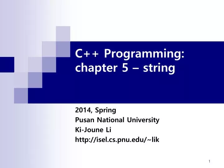 c programming chapter 5 string n.