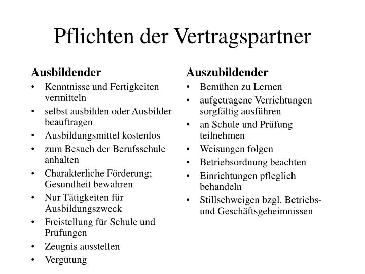 PPT - Das Berufsbildungsgesetz (BBiG) PowerPoint Presentation - ID:3816445