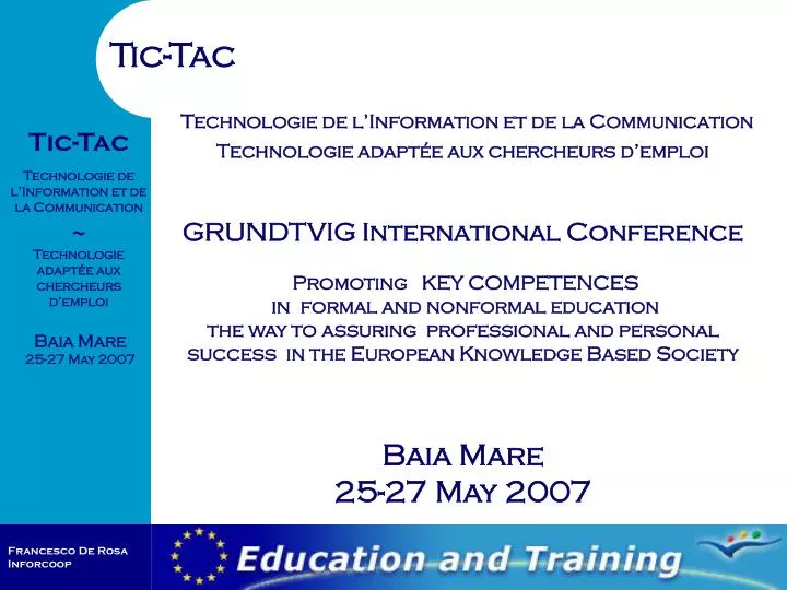 Ppt Technologie De L Information Et De La Communication Technologie Adaptee Aux Chercheurs D Emploi Powerpoint Presentation Id 3818137