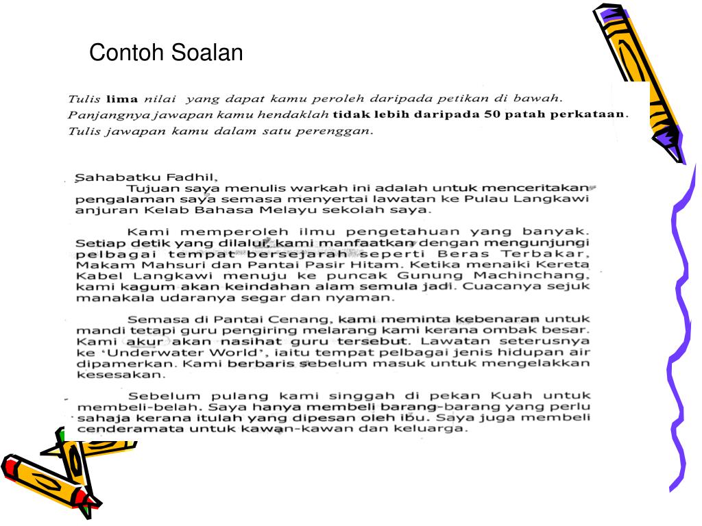 Ppt Bengkel Penandaan Kertas Bahasa Melayu Penulisan 012 Powerpoint Presentation Id 3818766