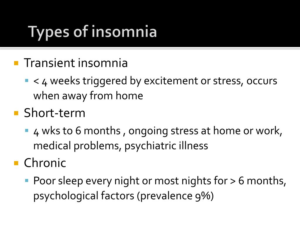 self induced insomnia definition