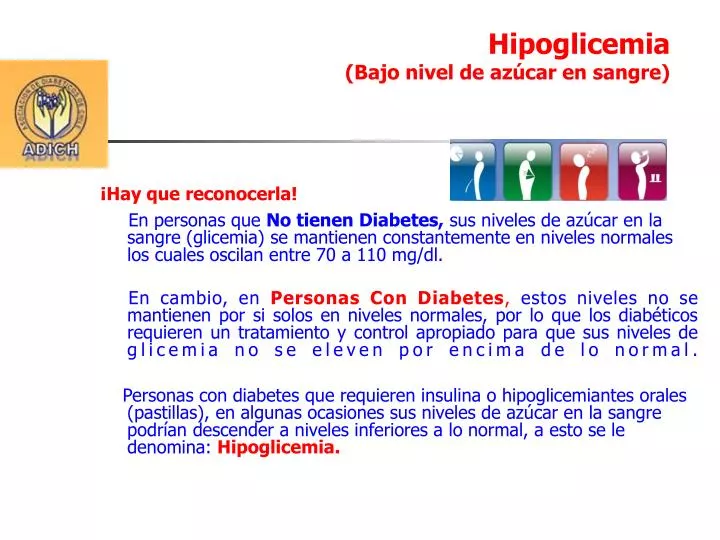 diabetes niveles de azúcar rango normal