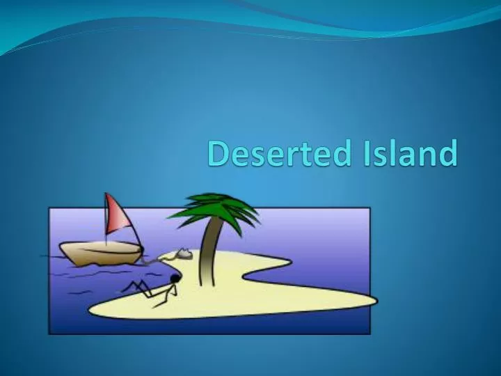 deserted island n.