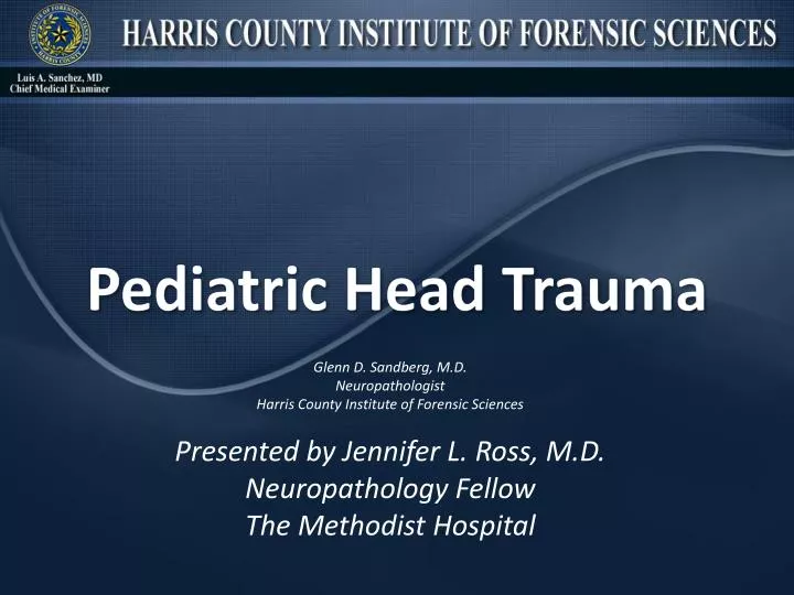 PPT Pediatric Head Trauma PowerPoint Presentation, free download ID