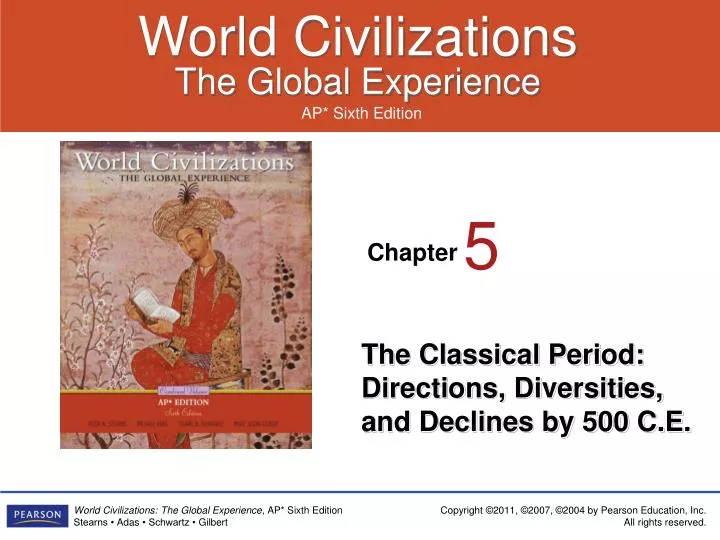 the classical period directions diversities and declines by 500 c e n.