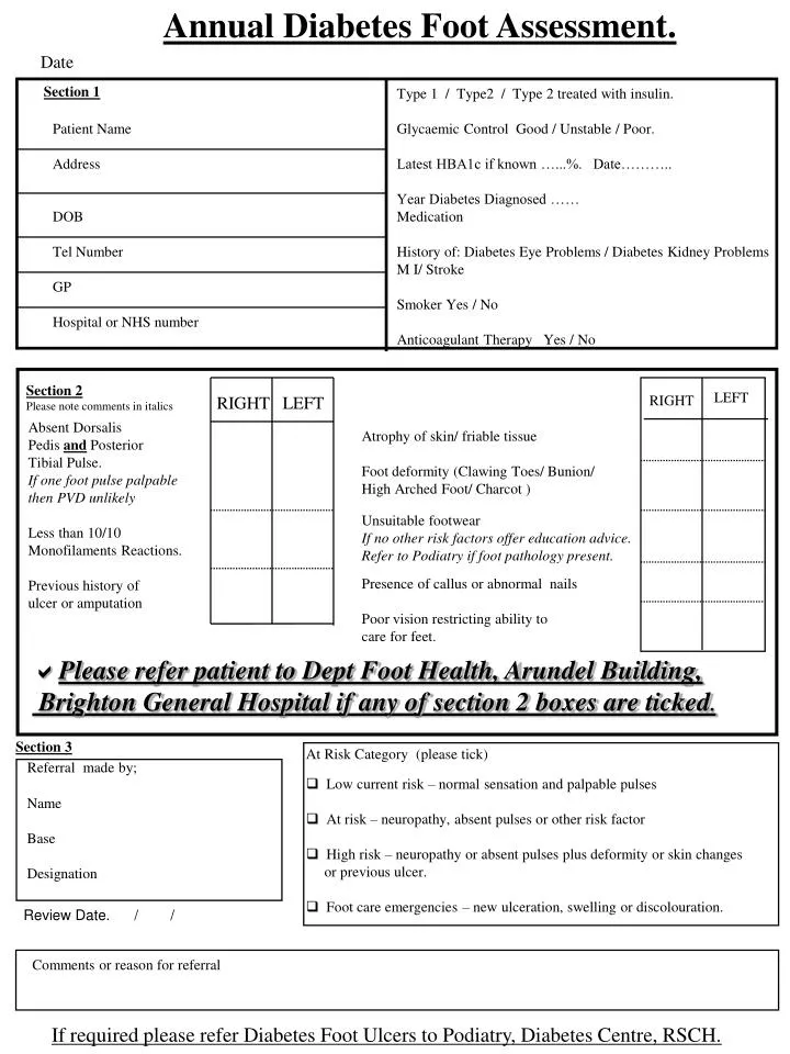PPT Absent Dorsalis Pedis and Posterior Tibial Pulse. If one foot pulse palpable then PVD