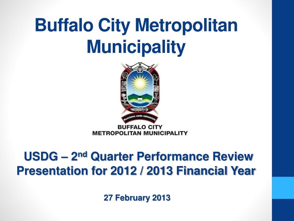 PPT - Buffalo City Metropolitan Municipality PowerPoint Presentation, free  download - ID:3829648