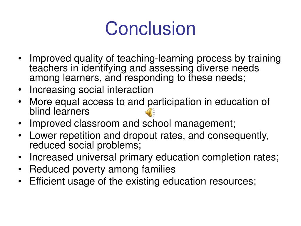 conclusion for importance of education