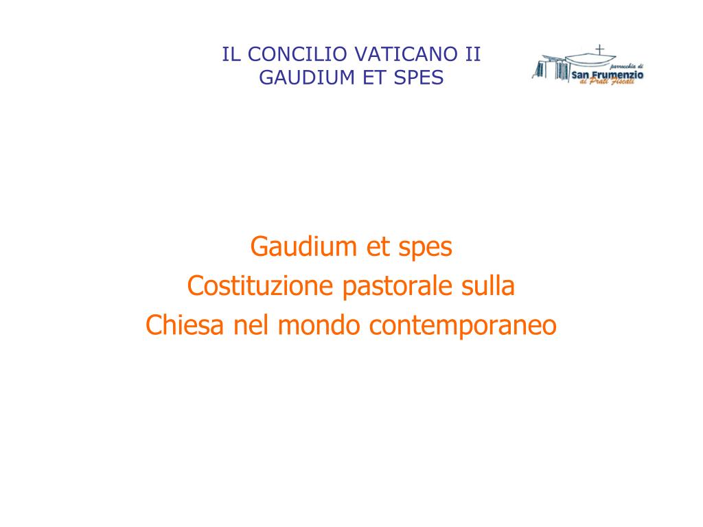 PPT - Gaudium et Spes PowerPoint Presentation, free download - ID:2368496