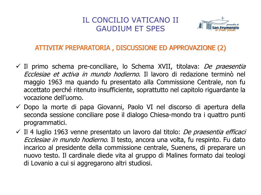 Gaudium Et Spes Slides, PDF, Concílio Vaticano II