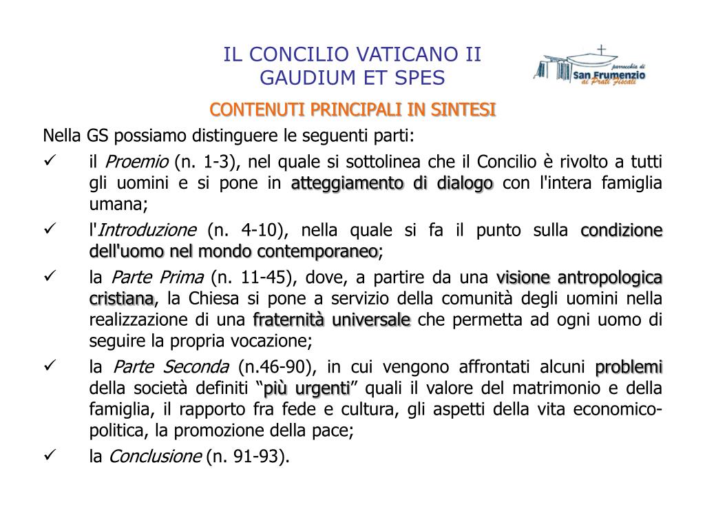 Gaudium et spes concilio vaticano 2 by Primo - Issuu