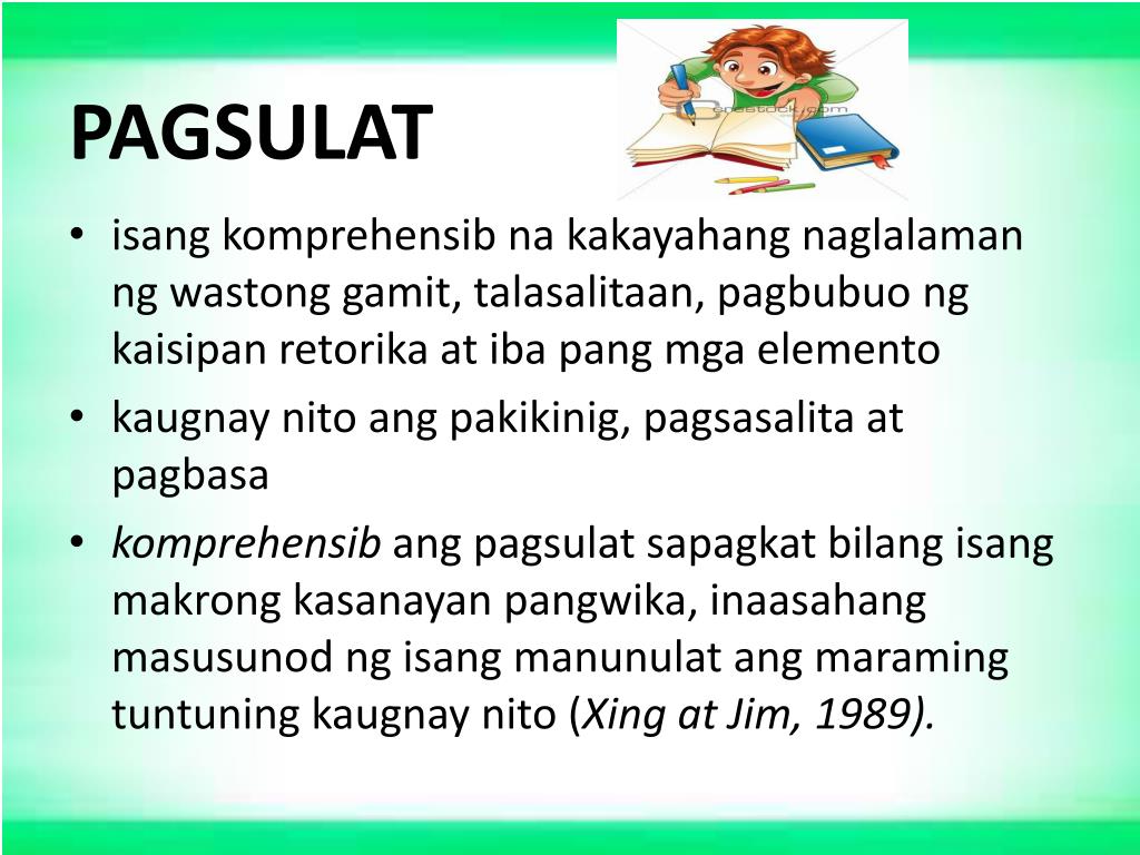 Bakit Mahalaga Ang Mga Kasanayan Sa Pagkalap Ng Datos PPT - PAGSULAT PowerPoint Presentation, free download - ID:3830983