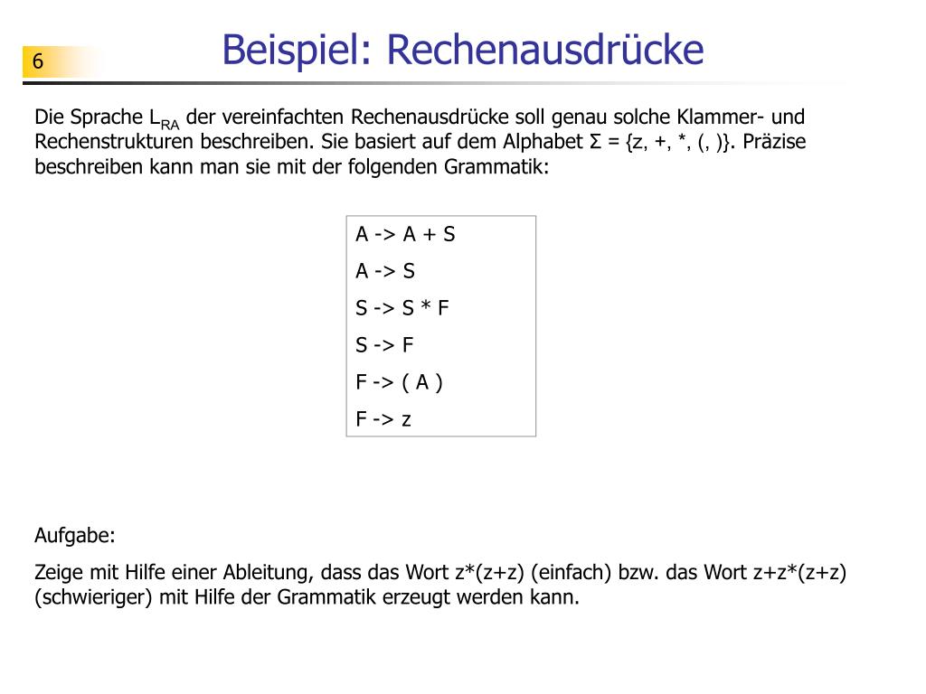 PPT - Kellerautomaten und Turingmaschinen PowerPoint Presentation