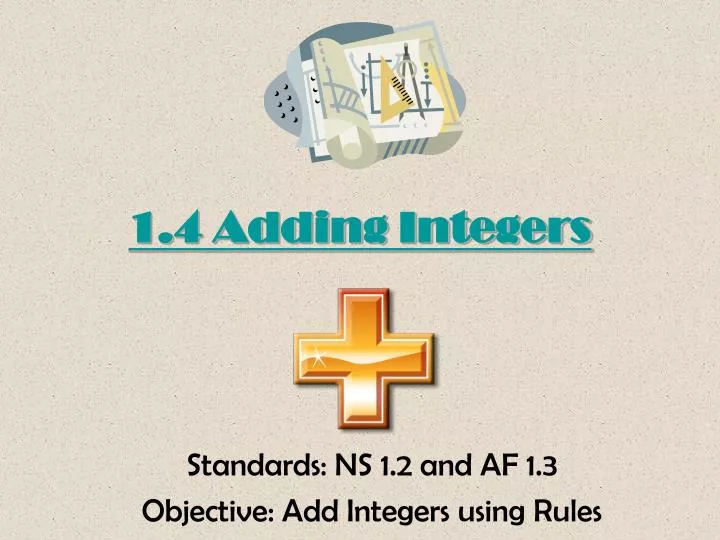 1 4 adding integers n.