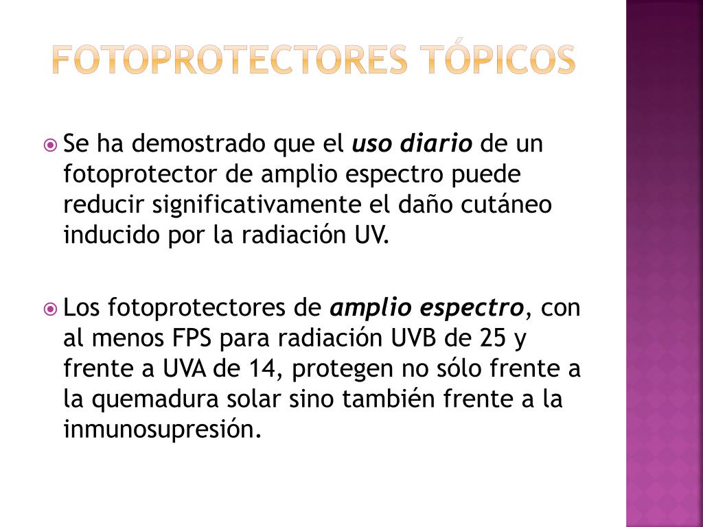 PPT - Fotoprotección PowerPoint Presentation, free download - ID:3836030