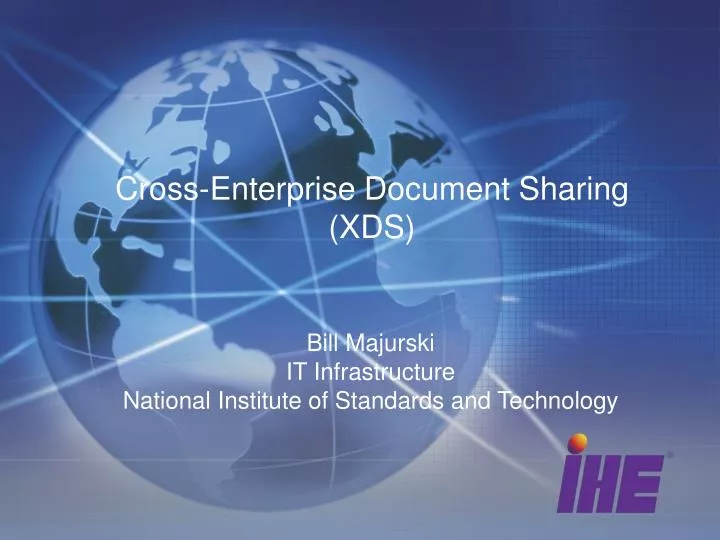 cross enterprise document sharing xds n.
