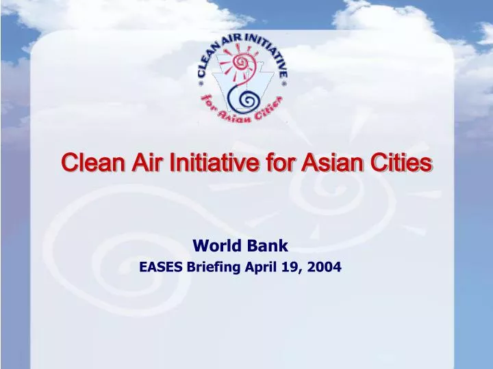 clean air initiative for asian cities n.
