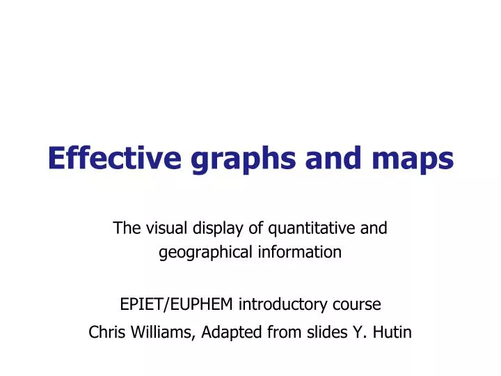 effective graphs and maps n.